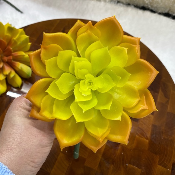 Lot of 3, Faux succulent florals for DIY - Picture 4 of 12